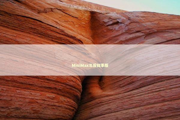 MiniMax年报叙事版