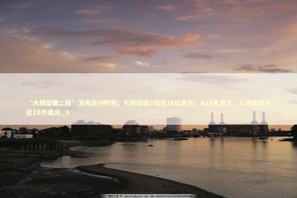 “大模型第二股”发布首份财报，亏损增超3倍至18亿美元！428名员工，人均年收入近20万美元_3